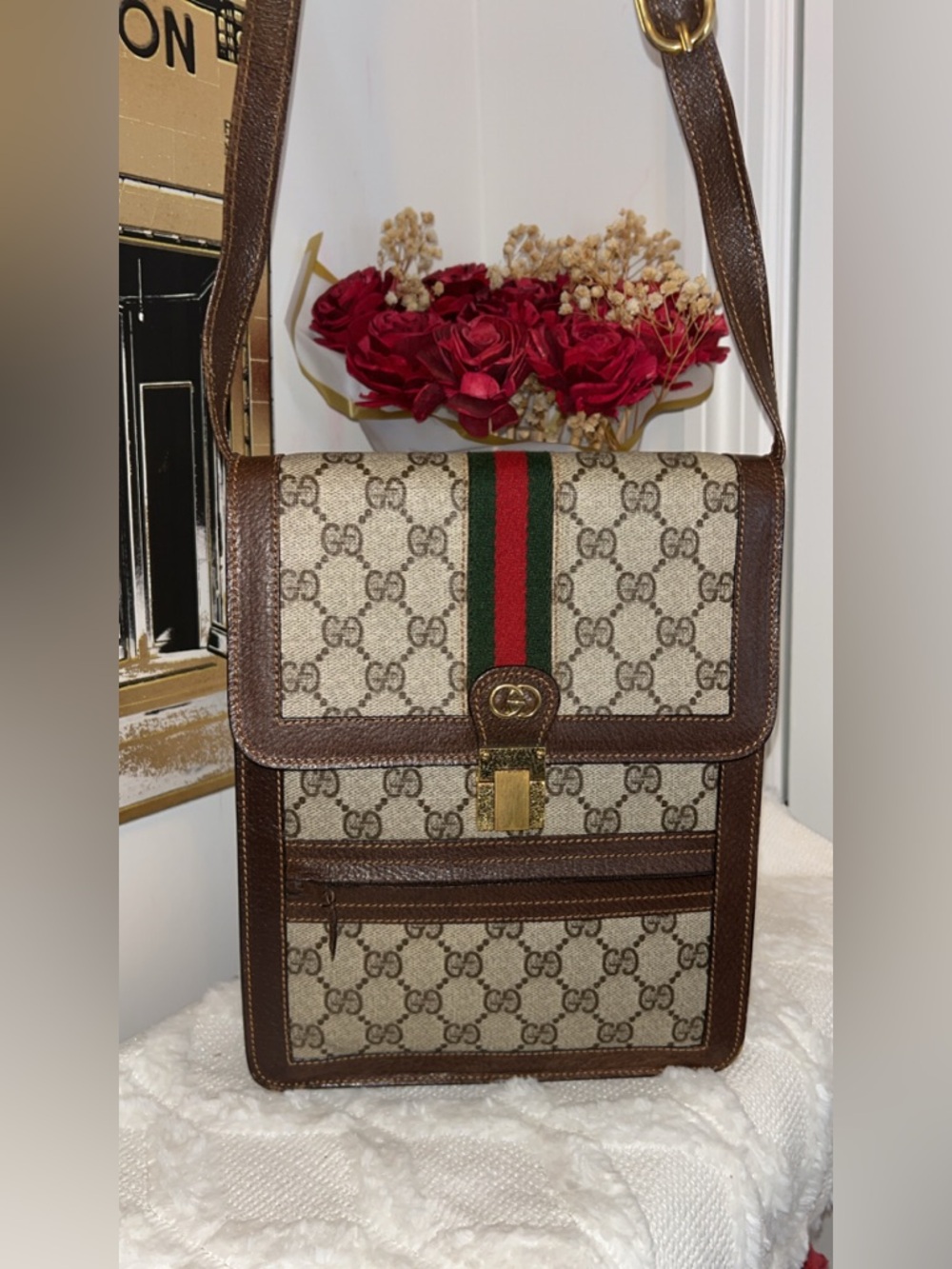 Gucci GG Supreme Ophidia Shoulder Bag - Picture 2 of 9